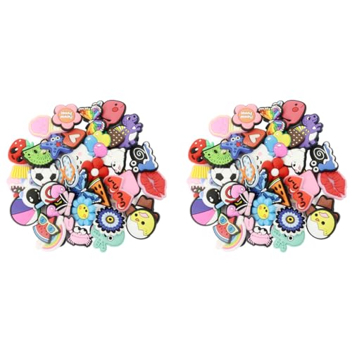 MAYCREATE® 70PCS Cartoon Random Shoe Charms and Pins Cute for Sandals Decoration Women Boys Girls Clog Accessories Party Favor MAYCREATE® 70PCS Cartoon Random Shoe Charms and Pins Cute for Sandals Decoration Women Boys Girls Clog Accessories Party Favor
